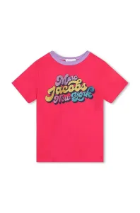 Bavlněné tričko Marc Jacobs červená barva #5963516