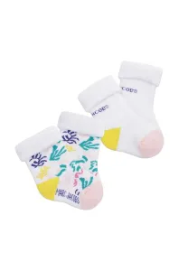 Dětské ponožky Marc Jacobs 2-pack růžová barva #5797988