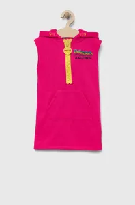 Dívčí šaty Marc Jacobs růžová barva, mini #6147255