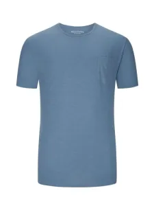 Nadměrná velikost: Marc O'Polo, Tričko z bavlny v melírovaném vzhledu Světle Modrá