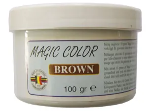 MVDE Barva do návnad Magic Color 100g - Brown