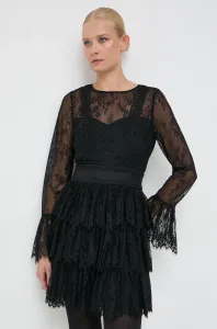 Šaty Marciano Guess černá barva, mini