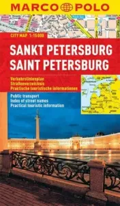 St Petersburg Marco Polo City Map: 1:15K (Russia) (Marco Polo Maps)