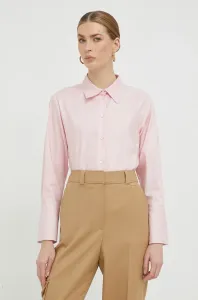 Košile Marella růžová barva, regular, s klasickým límcem