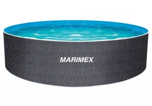 MARIMEX Bazén s konstrukcí ORLANDO PREMIUM DL bez příslušenství 4,6 x 1,22m - vzhled RATAN