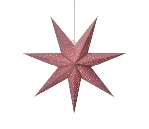 Markslöjd Markslöjd 704904 - Vánoční dekorace CLARA 1xE14/6W/230V 75 cm růžová