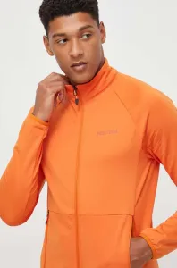 Sportovní mikina Marmot Leconte Fleece oranžová barva