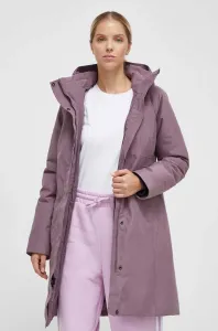 Péřová bunda Marmot Chalsea dámská, fialová barva, zimní