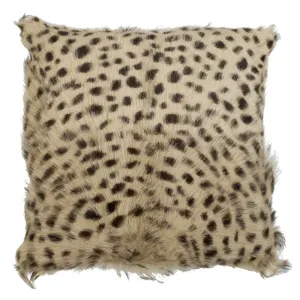 Polštář Leopard z kozí kůže - 40*40*10cm QXKSGL