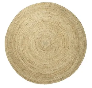 Přírodní kulatý jutový koberec Fabre - Ø120*1cm JHJVK120
