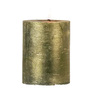Zlatá svíčka Gold XL - 10*10*15cm BRKG1015