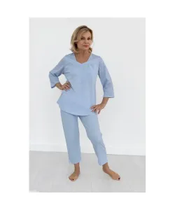 Martel 230 Rozalia II Dámské pyžamo, XL, světle modrá