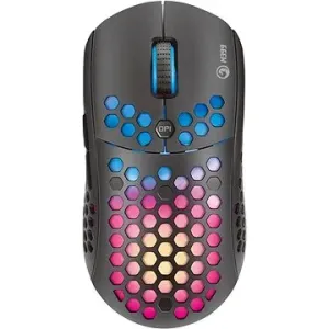 Marvo Myš M399, 6400DPI, optická, 6tl., drátová USB, černá, herní, podsvícená