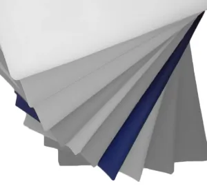 Plachta na masážní stůl z lisovaného vlákna Barva: modrá