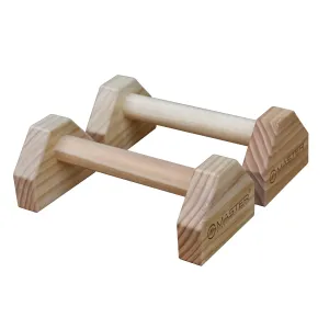 Push Up Bar MASTER - podpěra na kliky dřevěné stálky 30 x 13 x 10,5 cm #3626269