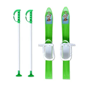 Master Baby Ski 60 cm, dětské plastové lyže zelené