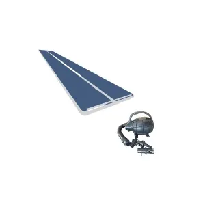 Airtrack MASTER S-Pro nafukovací žíněnka 1400 x 200 x 10 cm - modrá - bílá #4983380