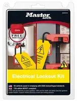 Master Lock Eleckit-En Electrical Lockout Kit