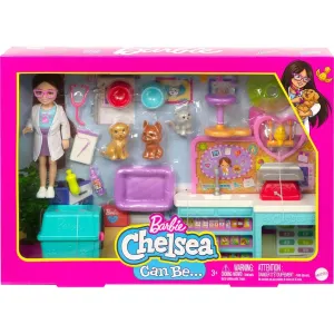MATTEL - Barbie Chelsea Veterinářka Herní Set