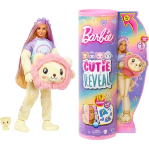 MATTEL - Barbie Cutie Reveal Barbie pastelová edice - lev