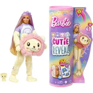 Barbie Cutie Reveal Barbie pastelová edice - Lev