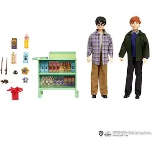Harry Potter panenky Harry a Ron na cestě expresem do Bradavic