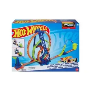 Mattel Hot Wheels HMX37 Akční autodráha Trojitá smyčka