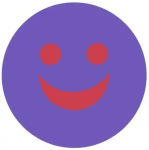 Matuska dena emoji kickboard fialová