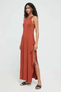 Plážové šaty Max Mara červená barva #5204271