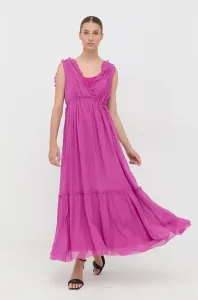 Šaty MAX&Co. růžová barva, maxi