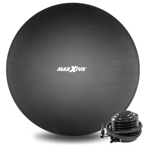 MAXXIVA® 81583 MAXXIVA Gymnastický míč Ø 65 cm s pumpičkou, černý