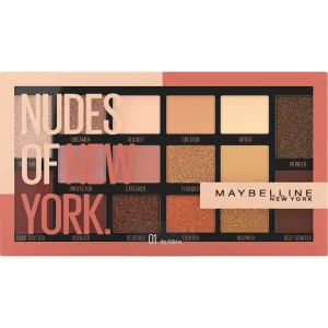 Maybelline Paletka 16 očních stínů Nudes of New York 18 g