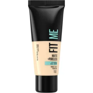Maybelline Sjednocující make-up s matujícím efektem Fit Me! (Matte & Poreless Make-Up) 30 ml 124 Soft Sand