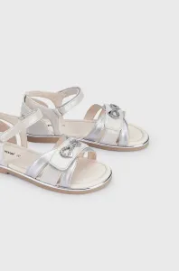 Dětské sandály Mayoral stříbrná barva #5089501