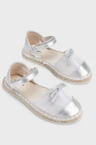 Dětské sandály Mayoral stříbrná barva #5008382