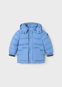 Zimní bunda prošívaná s kapsami světle modrá BABY Mayoral velikost: 86 (18 měsíců)