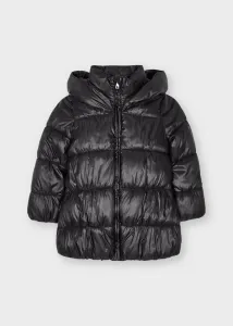 Zimní prošívaný kabát černý MINI Mayoral velikost: 134