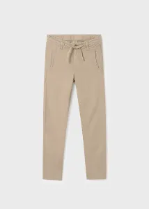 Kalhoty lněné béžové JUNIOR Mayoral velikost: 152 (12 let)