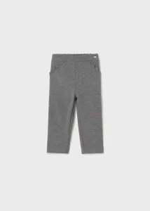 Kalhoty natahovací s aplikací šedé BABY Mayoral velikost: 80 (12 měsíců) #5694055