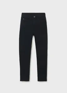 Kalhoty s kapsami pružné černé JUMIOR Mayoral velikost: 160 (14 let)