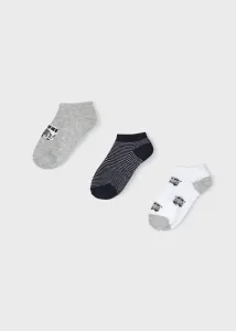 3 pack nízkých ponožek DODÁVKY šedé MINI Mayoral velikost: 4 (EU 23-26)
