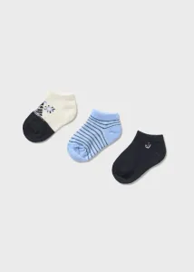 3 pack nízkých ponožek MARINO modré BABY Mayoral velikost: 80 (12 měsíců)