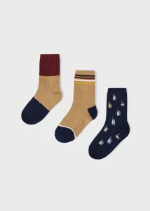 3 pack ponožek JUICE béžový MINI Mayoral velikost: 2 (EU 19-22)