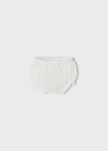 Kalhotky kojenecké s krajkou smetanové NEWBORN Mayoral velikost: 86 (18 měsíců) #2719671