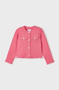 Dětská riflová bunda Mayoral růžová barva #5922912