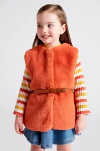Dětská vesta Mayoral oranžová barva #3430595