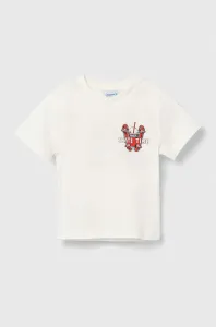 Dětské bavlněné tričko Mayoral bílá barva, s potiskem #4315092