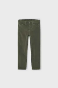 Dětské kalhoty Mayoral zelená barva, hladké #5686114