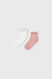 Dětské ponožky Mayoral 2-pack růžová barva #4815957