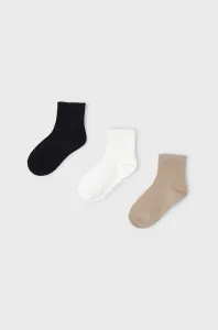 Dětské ponožky Mayoral 3-pack černá barva #5964130